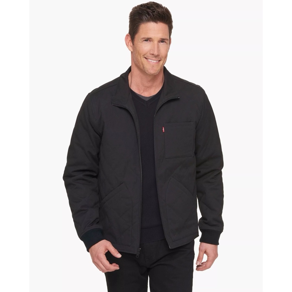 Levi's Quilted Jacket in Black Men’s Size L
